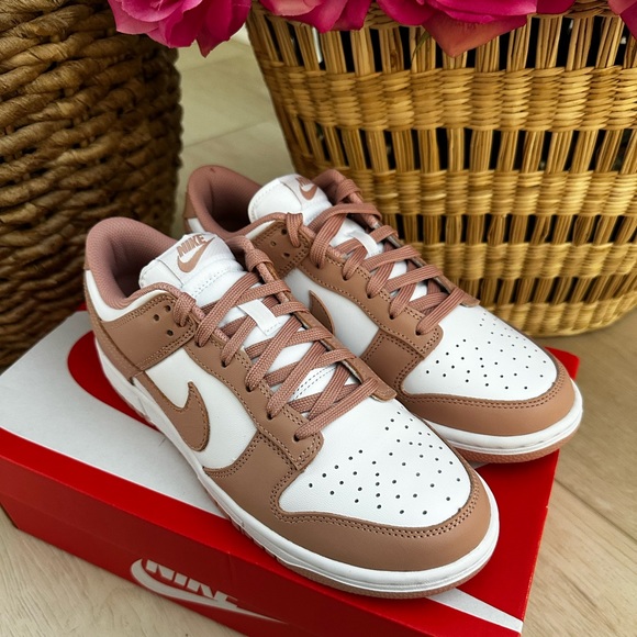 Nike Womans dunk low white rose whisper nude - Picture 5 of 16